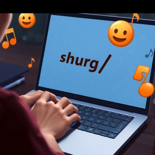 How to Type the Shrug Emoji ¯\_(ツ)_/¯ Guide