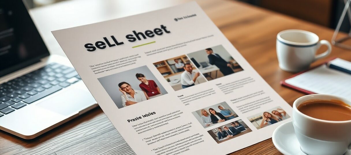 What is a Sell Sheet? How to Create One That Sells