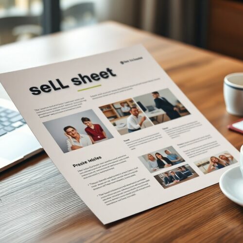 What is a Sell Sheet? How to Create One That Sells